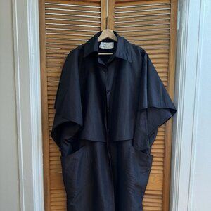 Oversized Lightweight Cape Trench Coat